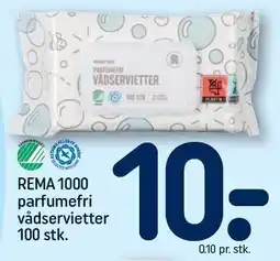 REMA 1000 REMA 1000 parfumefri vådservietter tilbud