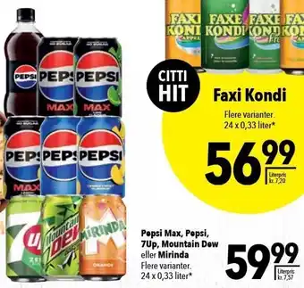 Citti Faxe Kondi tilbud