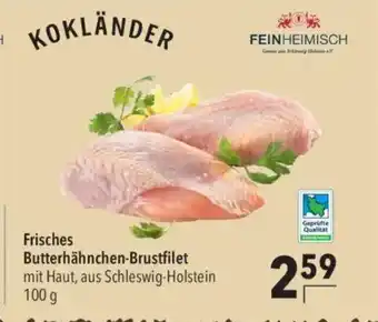 Citti Frisches Butterhähnchen-Brustfilet tilbud