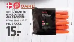 MENY Omhu danske økologiske gulerødder tilbud