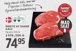 MENY Ribeye af dansk kalv tilbud