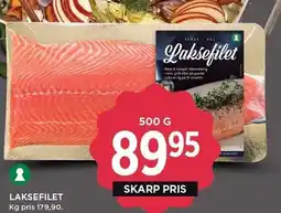 MENY Laksefilet tilbud