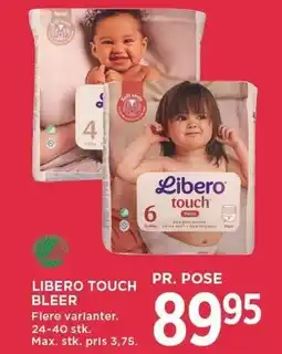 MENY Libero touch bleer tilbud