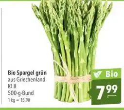 Citti Bio Spargel grün tilbud