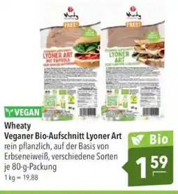 Citti Wheaty Veganer Bio-Aufschnitt Lyoner Art tilbud