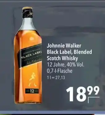 Citti Johnnie Walker Black Label, Blended Scotch Whisky tilbud