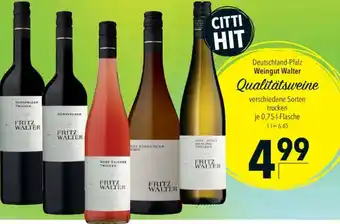 Citti Weingut Walter Qualitätsweine tilbud