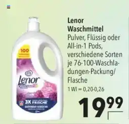 Citti Lenor Waschmittel tilbud