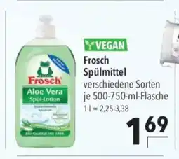 Citti Frosch Spülmittel tilbud