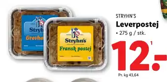 Lidl STRYHN'S Leverpostej tilbud