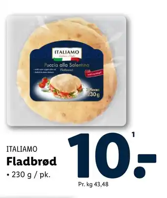 Lidl ITALIAMO Fladbrød tilbud