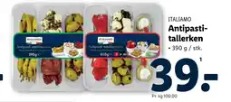 Lidl ITALIAMO Antipasti- tallerken tilbud