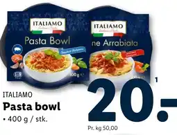 Lidl ITALIAMO Pasta Bowl tilbud