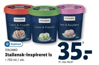 Lidl ITALIAMO Italiensk-inspireret is tilbud