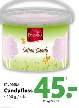 Lidl FAVORINA Candyfloss tilbud