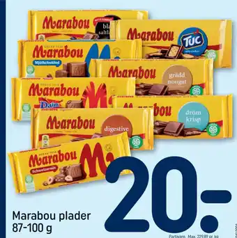 REMA 1000 Marabou plader tilbud