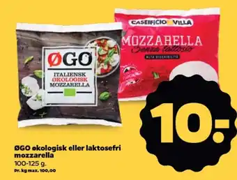 Netto ØGO økologisk eller laktosefri tilbud