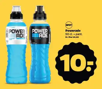 Netto Powerade 50 cl. + pant. tilbud