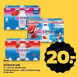 Netto Actimel 8-pak tilbud