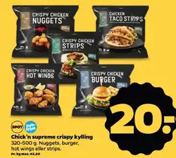 Netto Chick'n supreme crispy kylling tilbud