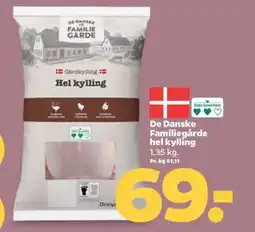 Netto De Danske Familiegårde hel kylling tilbud