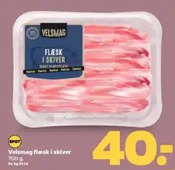 Netto Velsmag flæsk i skiver tilbud