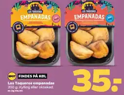 Netto Los Taqueros empanadas tilbud