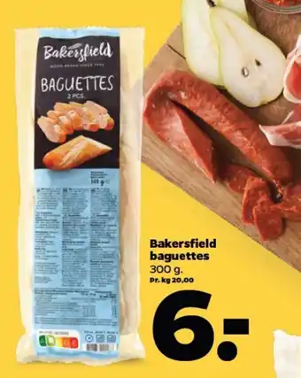 Netto Bakersfield baguette tilbud