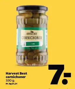 Netto Harvest Best cornichoner tilbud