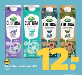 Netto Arla Cultura Kefir eller A38 tilbud