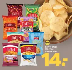 Netto Taffel chips tilbud