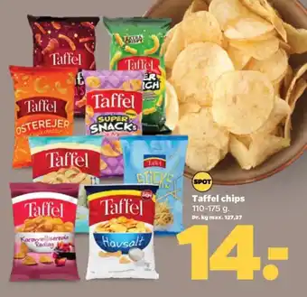 Netto Taffel chips tilbud