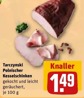 REWE Tarczynski Polnischer Kesselschinken tilbud