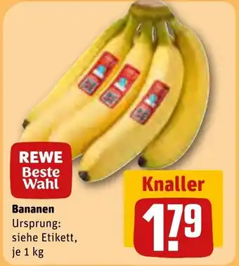 REWE Bananen tilbud