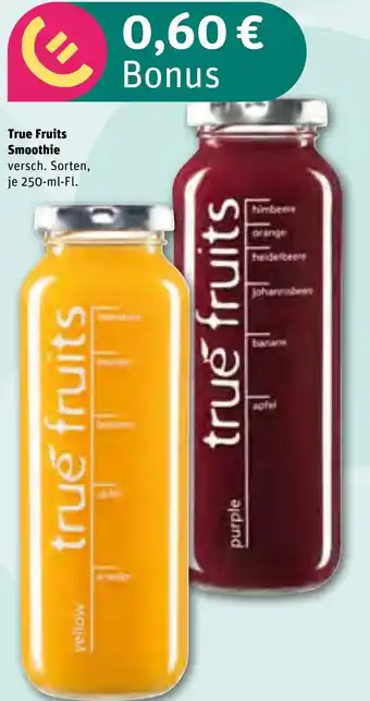 REWE True Fruits Smoothie tilbud