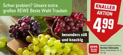 REWE Kernlose Tafeltrauben tilbud