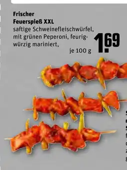 REWE Frischer Feuerspieẞ XXL tilbud