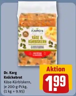 REWE Dr. Karg Knäckebrot tilbud