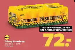 Netto Tuborg påskebryg tilbud