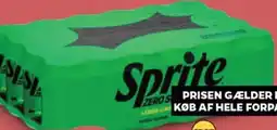 Netto Sprite zero tilbud