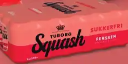 Netto Tuborg squash fersken sodavand tilbud