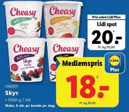 Lidl Skyr tilbud