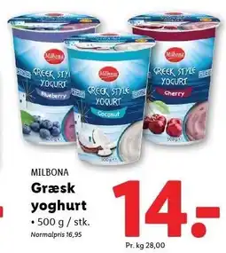 Lidl Græsk yoghurt tilbud