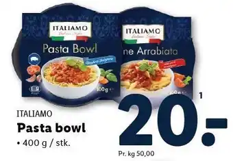 Lidl Pasta bowl tilbud