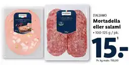 Lidl Mortadella eller salami tilbud