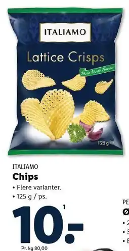 Lidl Chips tilbud