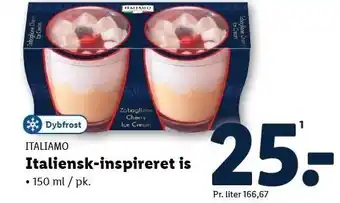 Lidl Italiensk-inspireret is tilbud