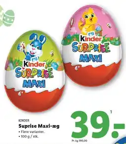 Lidl Surprise Maxi-æg tilbud