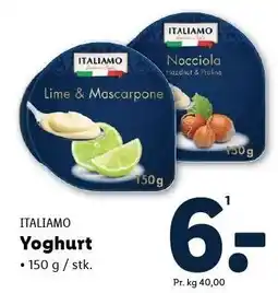 Lidl Yoghurt tilbud