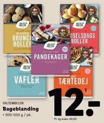 Lidl Bageblanding tilbud